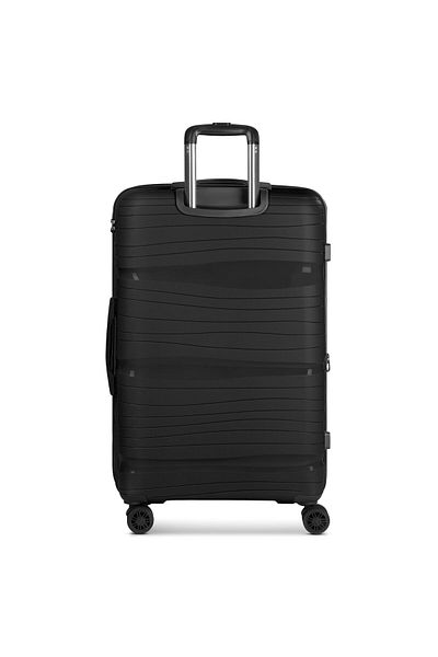 D&N Travel Line 4300-Plus 4 Rollen Trolley L 76 cm mit Dehnfalte