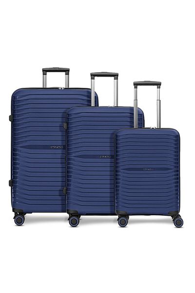 Stratic Shine 4 Rollen Kofferset 3-teilig mit Dehnfalte