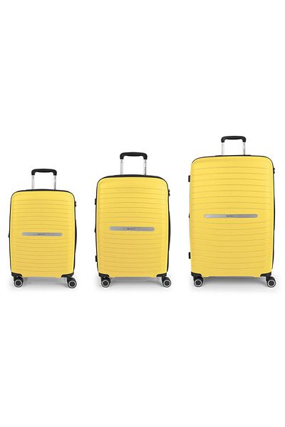 Gabol Shinyuu 4-Roll-Kofferset – 3-teiliges Dehnfalte-Set