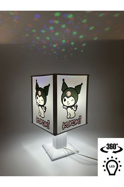 Senden Hediye Kuromi Rotating Lamp Shade
