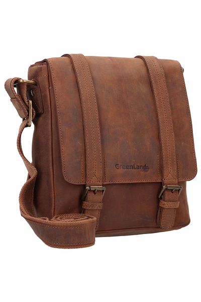 Greenland Nature Geanta de umar Montenegro piele RFID 23 cm