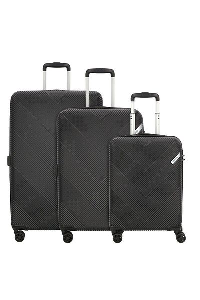 American Tourister Exoline 4 Rad Kofferset 3-teilig mit Dehnfalte