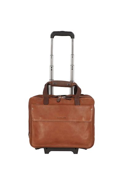 Harold's 40 cm pracovný vozík Leder – počítačová technika s 2 rolkami