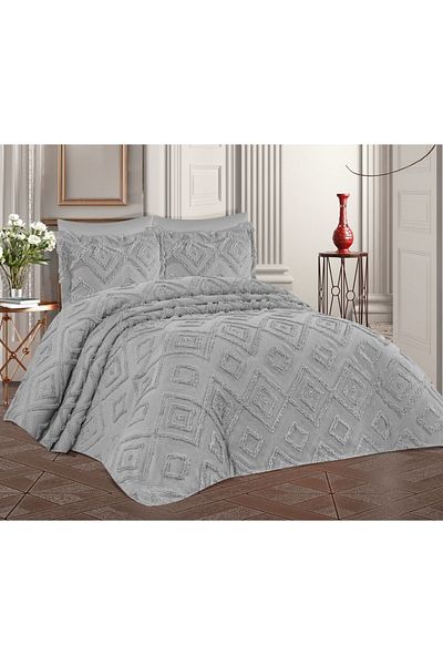 ZESA HOME Hürrem Cotton Double 3 Piece Pique Set