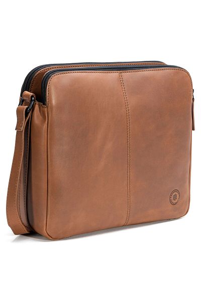 Farmhood Nashville XL Umhängetasche 2 Facher Leder 29 cm
