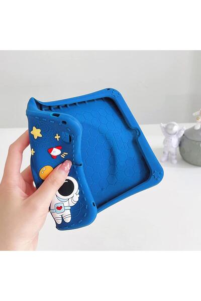 UnDePlus Samsung Galaxy Tab A11 / A9 8.7Inch Case Astronaut Silicone Special for Children
