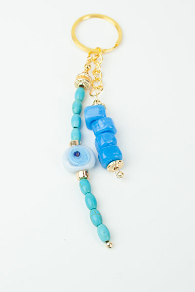 Liveyn Design Breloc cu mărgele Evil Eye Ornament pentru geantă