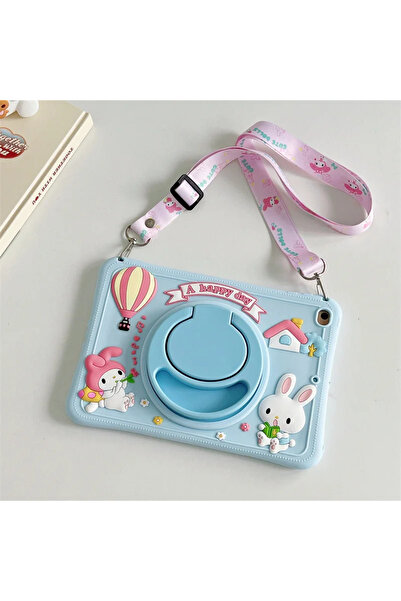 UnDePlus حافظة سامسونج جالاكسي تاب A11 / A9 8.7 بوصة مع دمى لطيفة وشخصية للأطفال