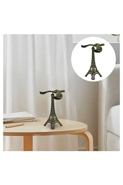 HEPBİMODA Dekoratif Eyfel Kulesi Denge Kartalı Heykeli Eski Mimari Alaşım Met...