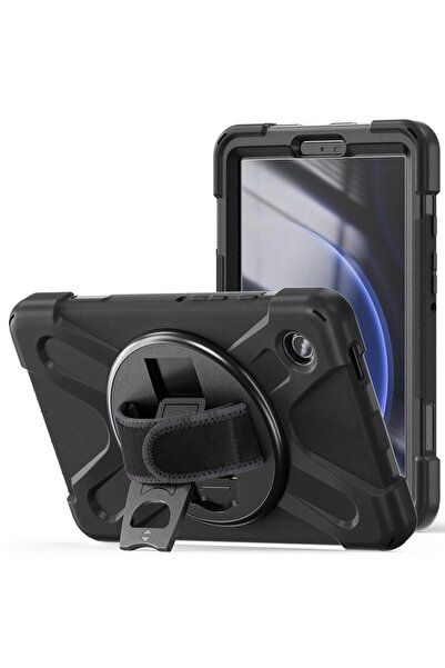 UnDePlus Samsung Galaxy Tab A11 / A9 8.7Inch Defender Strap-On Armored Tank Case X110 X310