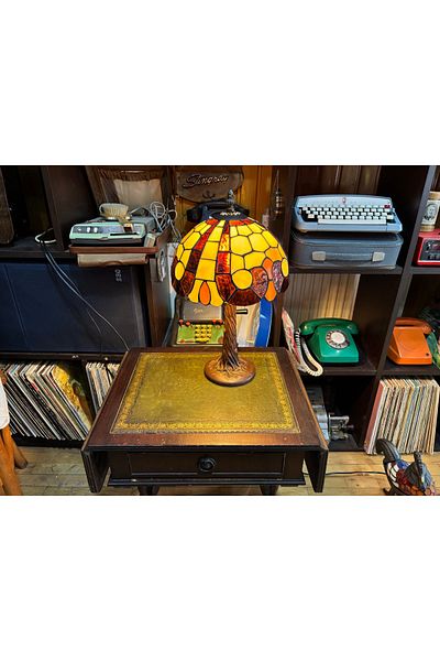 tayfuntufan antika koleksiyon Tifany Lampshade 43 cm Tall 26 cm Diameter