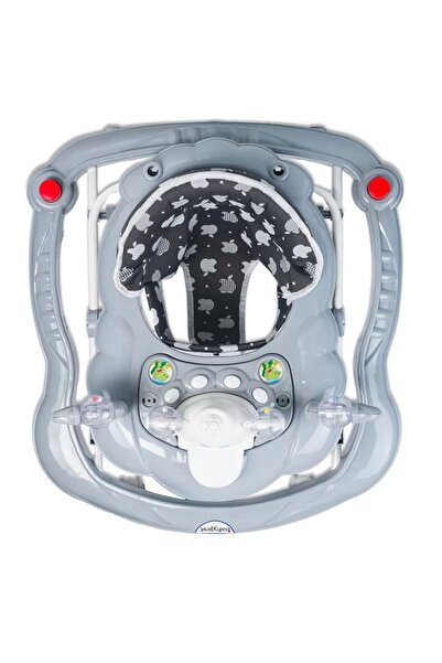 Genel Markalar Vak Vak Stoperli Müzikli Yürüteç - Gri