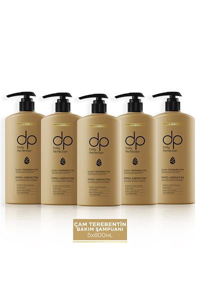 dp Daily Perfection شامبو الصنوبر والتربنتين 800 مل
