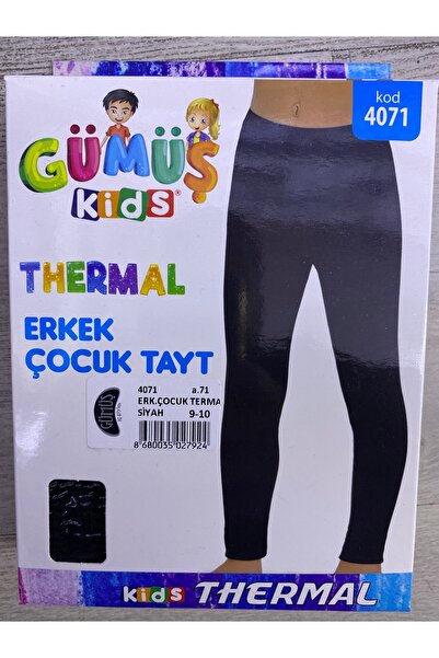 Gümüş İç Giyim Colanți termici argintii pentru băieți