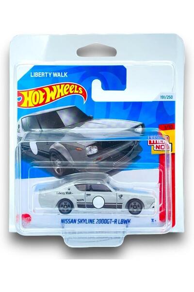 HOT WHEELS Nissan Skyline 2000GT-R LBWK 1/10 191/250 Model Araba