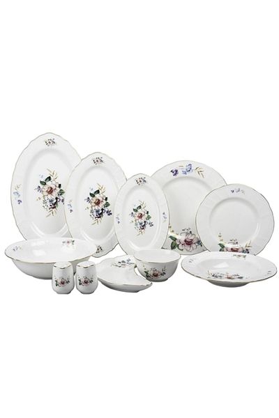 Mikasa Moor Pampelius 67 Piece Dinnerware Set
