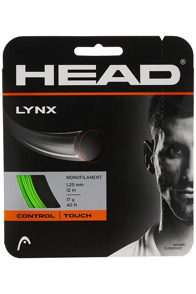 Head Lynx Tennis String | 17l | Green | Racquet Strings | Tennis Accessories | Grip