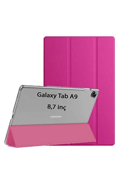 UnDePlus Galaxy Tab A9 8.7inç Uyumlu Kılıf New PU Deri Smart Standlı Case Uyk...