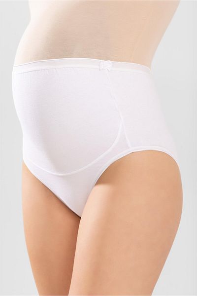 BAYKAR Γυναικεία Βαμβακερά Lycra Εσώρουχα εγκυμοσύνης Λευκό