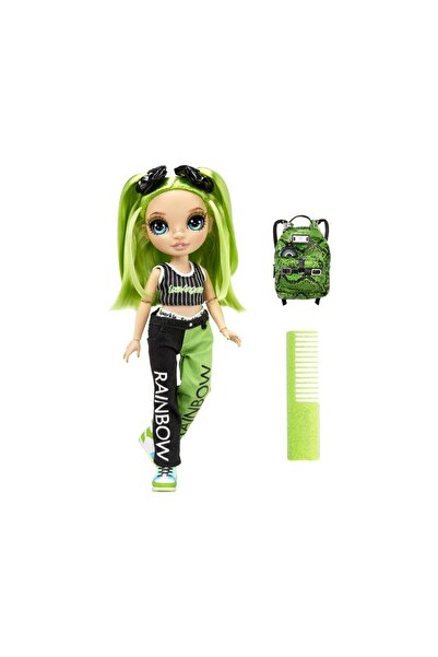 Rainbow High دمية جونيور بوبي روان | دمية برتقالية أنيقة مقاس 9 بوصات | إكسسو...