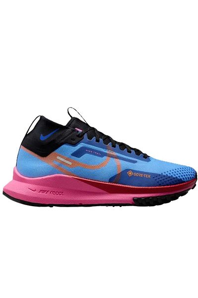 Nike React Pegasus Trail 4 Goretex Waterproof Breathable Reflective Walking Running Shoes Blue