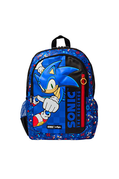 Petityu Τσάντα Sonic Smiggle Δημοτικού Σχολείου Γυμνασίου