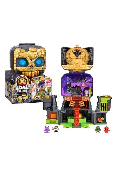 Treasure X Lost Lands Skull Island Skull Temple Playset | 40 Levels | Adventure Toy Set | Kids Toy