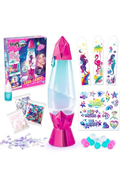 Canal Toys مجموعة مصابيح الحمم البركانية من طراز Ofg 180 Style 4 Ever | وردية...