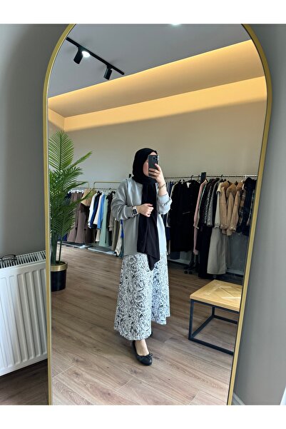 Firuze Tesettür Kadın etek bluz takım