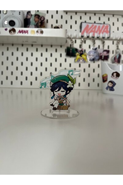 Hara Company Genshin Impact Oyunu Venti Oyun Akrilik Mini Figür Stant