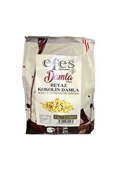 Efes FİLDİŞİ KOKOLİN DAMLA ÇİKOLATA 1 KG.