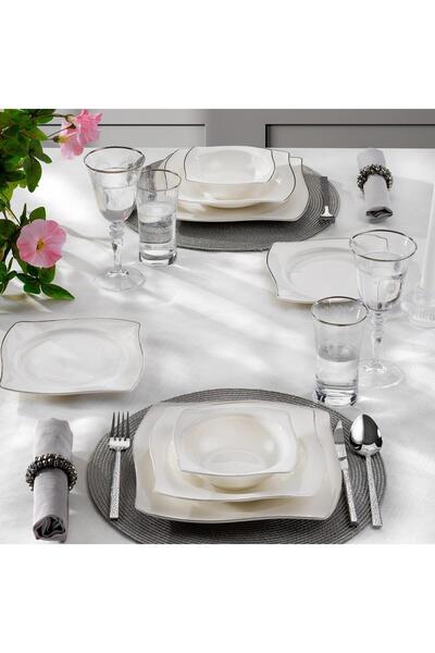 Schafer Bety Yemek Takımı 48 Parça - Platin