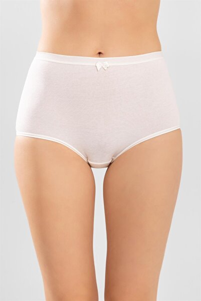 BAYKAR Γυναικεία Κλασική Κοπή Βαμβακερά Απλό Μπάτο Κρέμα Πακέτο 3