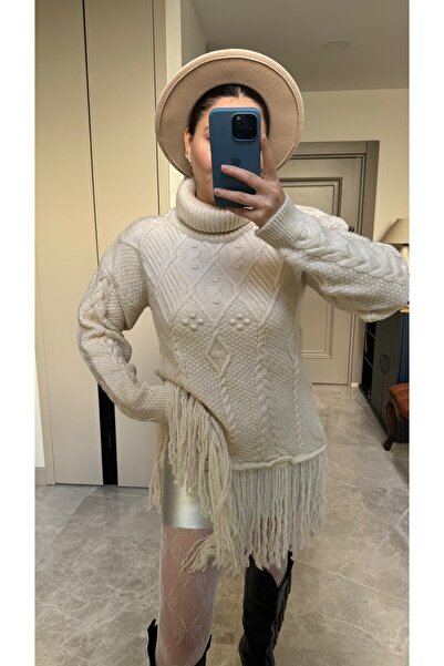 Zilolafashionhouse Tassel Detailed Sweater