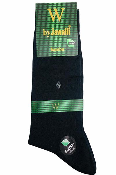 By Jawalli Безшевни антибактериални мъжки чорапи до глезена от бамбук