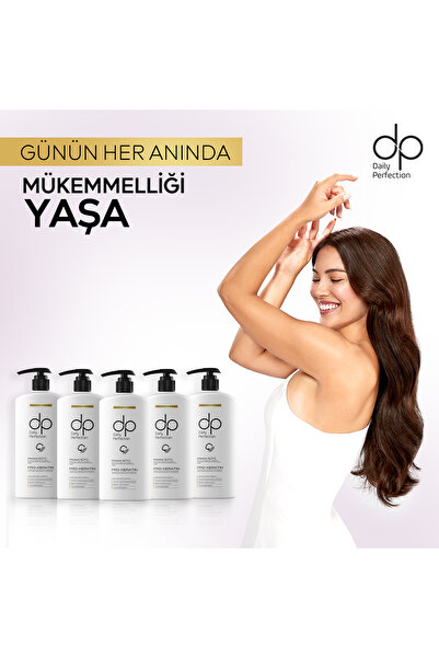 dp Daily Perfection Şampuan Pamuk Sütü 800 ml X 5 Adet