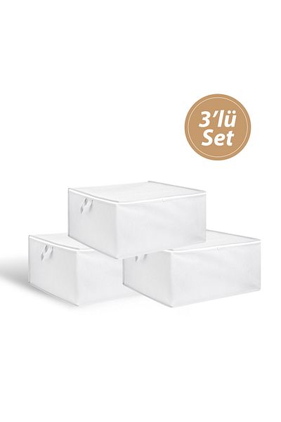 Nondress Small Size White Scrap 3 Pieces 30X20X20Cm