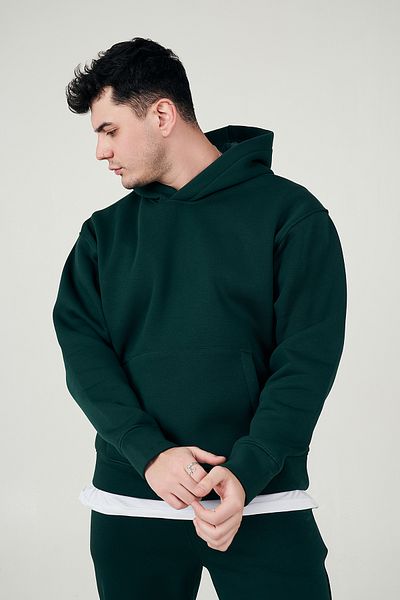 MBEY1989 MBEY Oversize 3 Γραμμές Υφασμένο Hoodie
