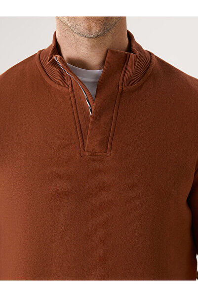 LC Waikiki LCW Dik Yaka Uzun Kollu Erkek Sweatshirt