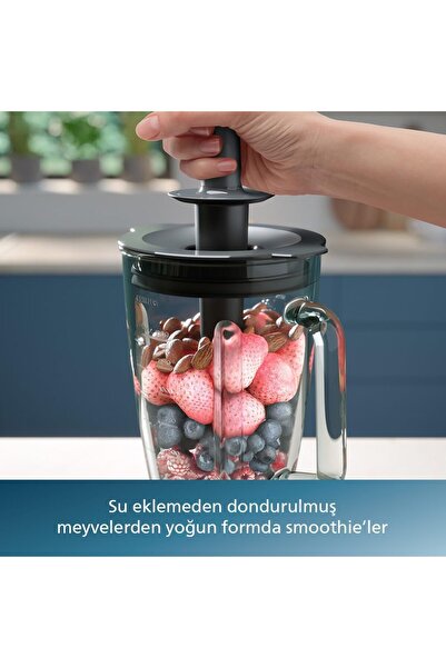 Philips Evrekala Cam Blender Philips 1200 Watt Yeni ProBlend -Yetkili Evrekala- Darbe Özellikli