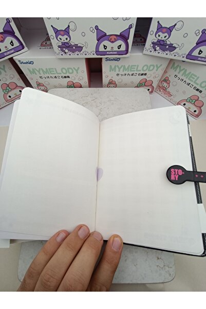 Meyra Accessories Anime Wind Girl Themed Luxury Notebook Notebook Agenda Notepad Soft Cover Gift Notebook