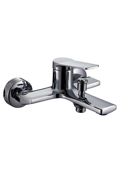 AQUADROP Durable Modern Design Single Handle Solid Brass Bath Mixer
