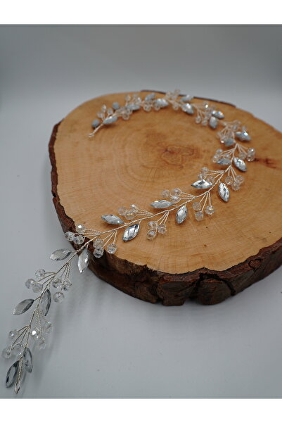 gelinmz Coroană și accesoriu de păr pentru nuntă și logodnă, elegant și elega...