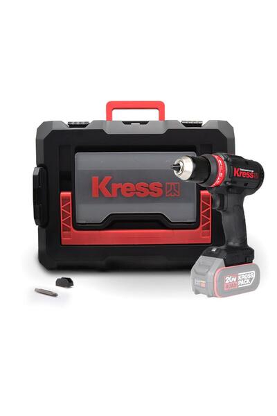 Genel Markalar Kress KUA72.91 20Volt Kömürsüz Profesyonel Şarjlı Matkap (Akü ...