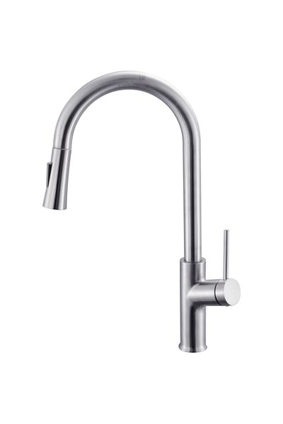 AQUADROP Elegant and Modern Design Stainless Steel Kitchen Mixer