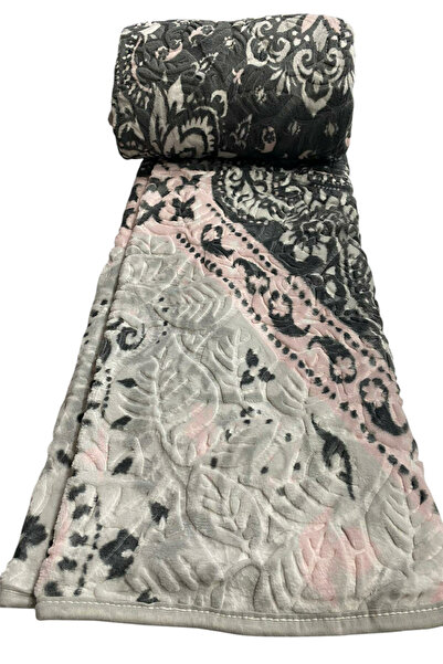 AKSU Pătură unică bej-gri