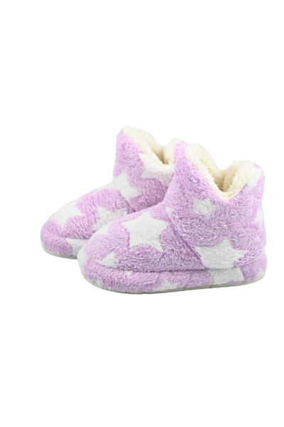 Sia Çanta Eva Kaymaz Taban Içi Kürklü , Uzun Konçlu , Kürk Kumaş Üşümeyen Ayaklar Için Sıçacık Bay