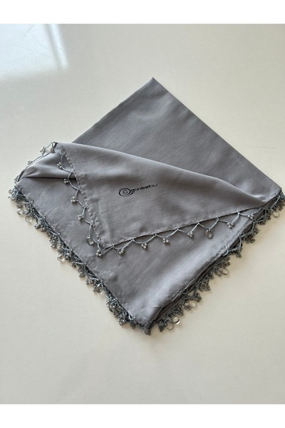 GÜNBATILI Χειροποίητο Χειροποίητο Μονόχρωμο Κασκόλ Γράψιμο Υεμένης Προίκα Δώρο 100x100cm