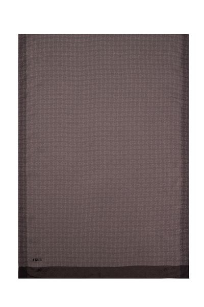 Aker Şal Jacquard Monogram 75X190 CM