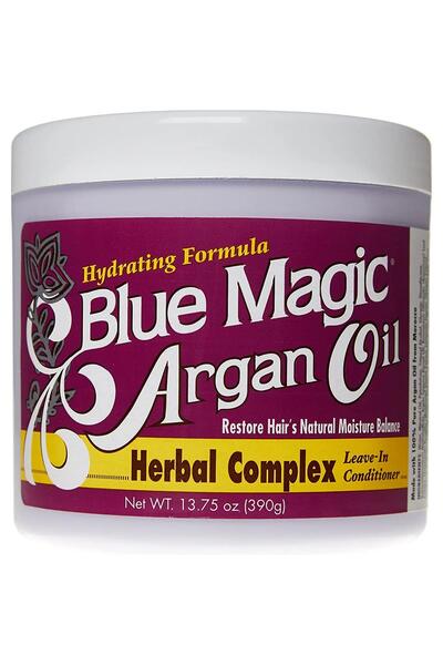 Blue Magic Argan Oil Herbal Complex Durulanmayan Saç Kremi 390GR